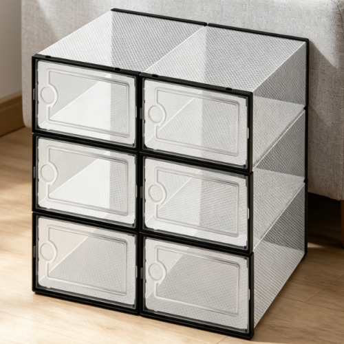 Alternative view of Odorless, Eco-friendly, Stackable Transparent Shoe Box