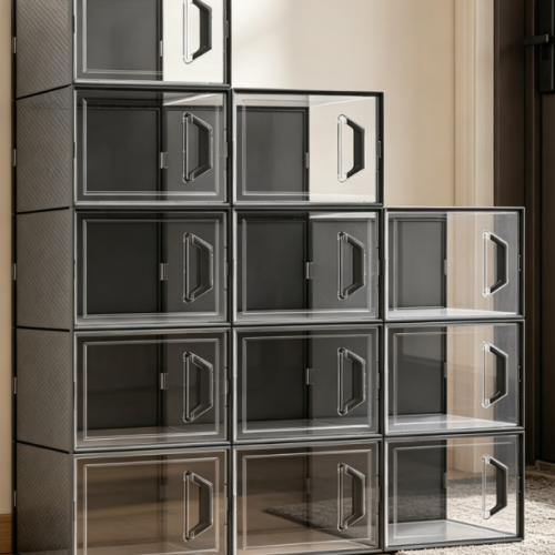 Alternative view of Extra-Large Transparent Stackable Sneaker Box