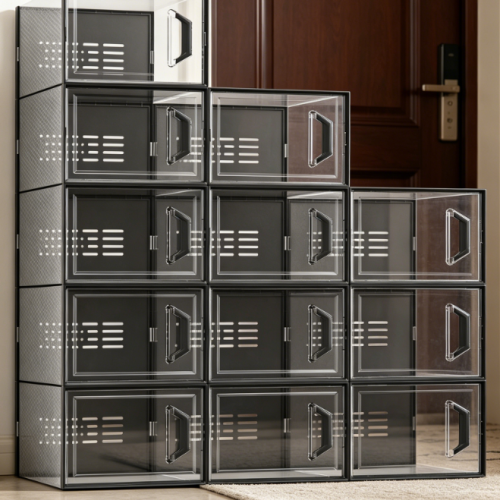 Extra-Large Transparent Stackable Sneaker Box